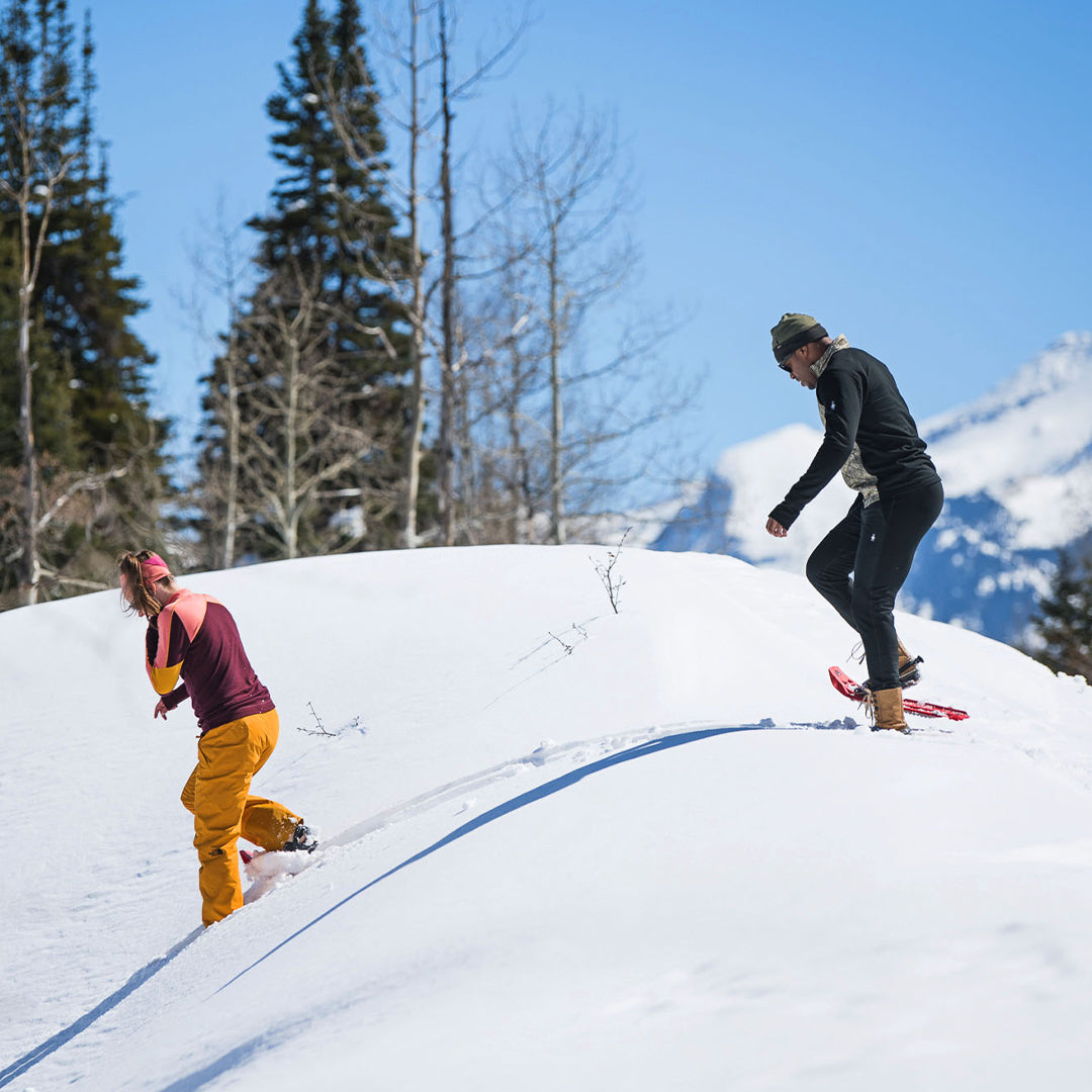 Snowshoeing