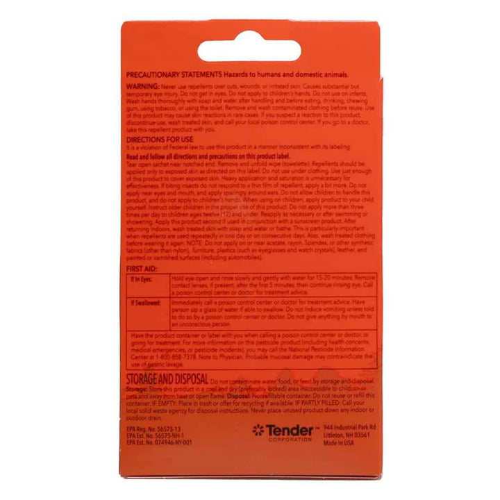 Tick & Insect Repellent Wipes