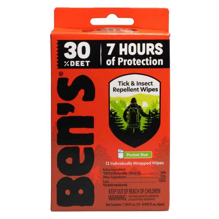 Tick & Insect Repellent Wipes