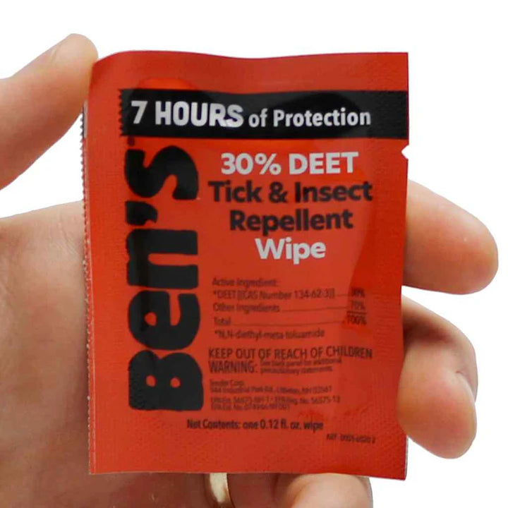 Tick & Insect Repellent Wipes