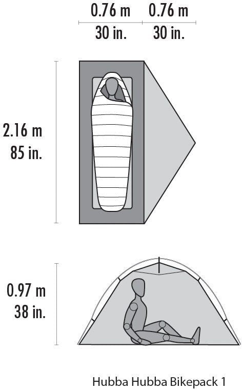 Hubba Hubba™ Bikepack 1-Person Tent