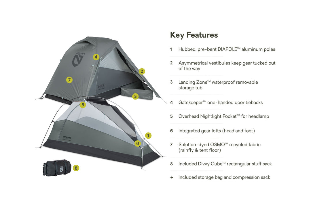 Dragonfly OSMO 1 Bikepack Tent