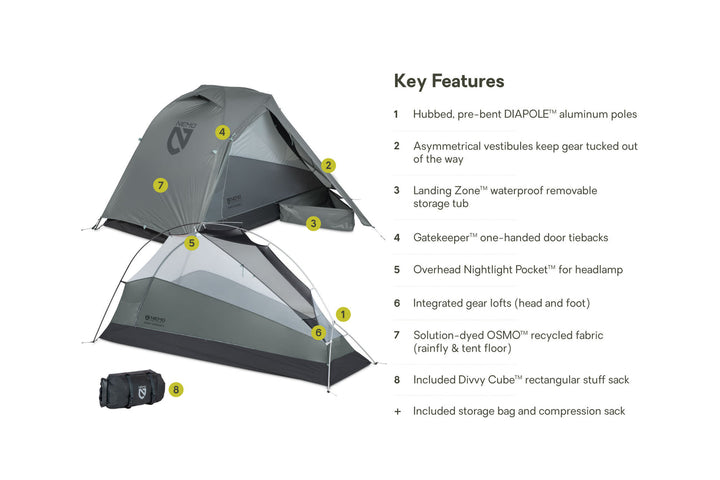 Dragonfly OSMO 1 Bikepack Tent