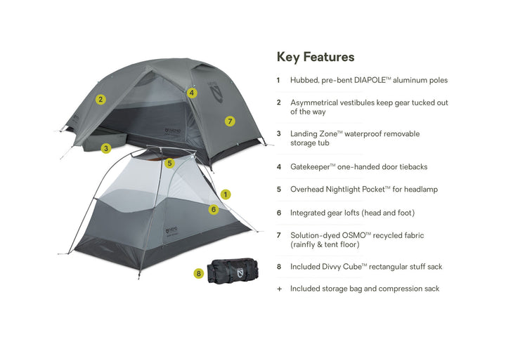 Dragonfly OSMO 2 Bikepack Tent