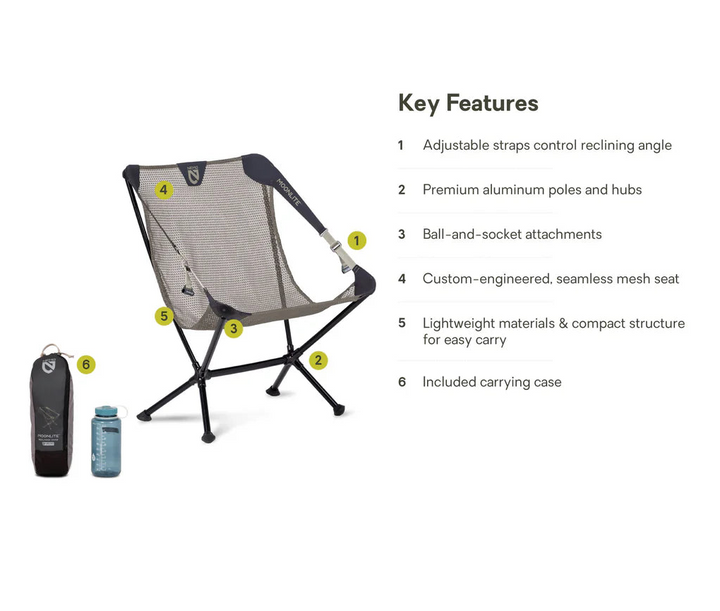 Moonlite Reclining Camp Chair
