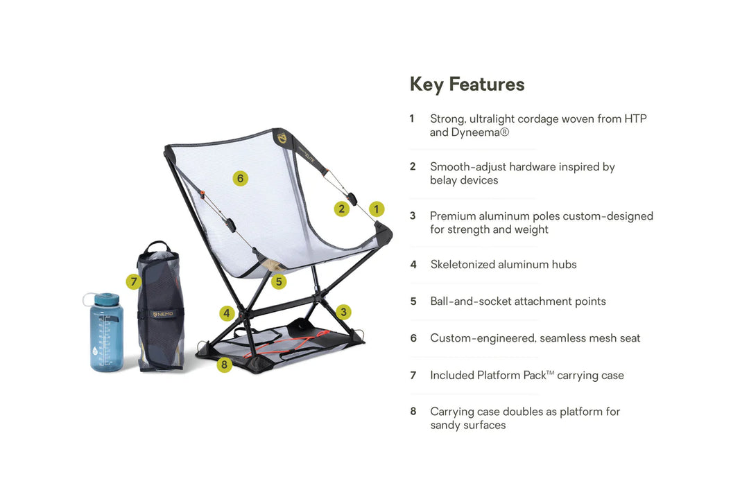 Moonlite Elite Reclining Backpacking Chair