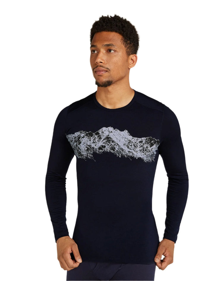 Merino 200 Oasis Long Sleeve Crewe Thermal Top Remarkables - Men's