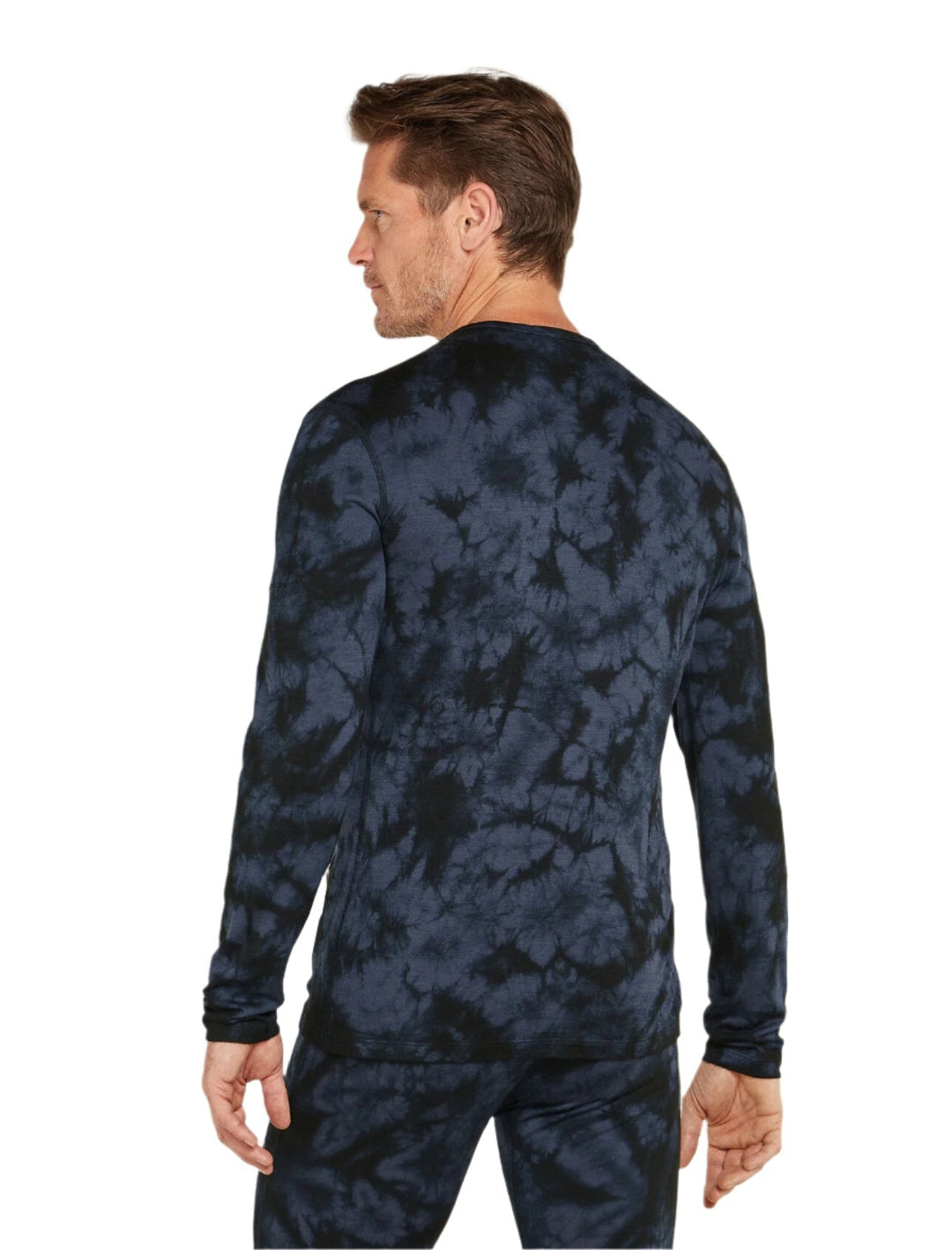 Merino 200 Oasis Long Sleeve Crewe Thermal Top Cloud Dye- Men's