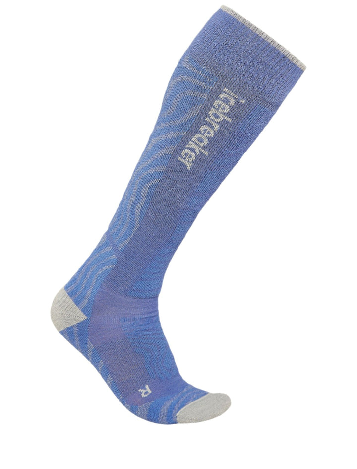 Merino Blend Ski+ Medium Over The Calf Mountain Contour Socks - Men's