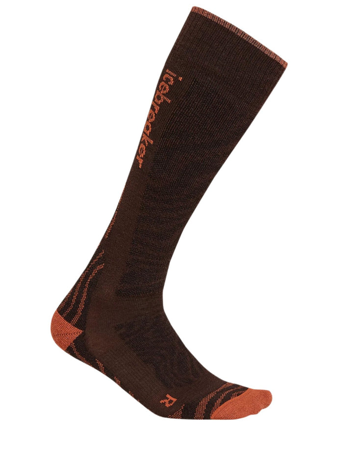 Merino Blend Ski+ Medium Over The Calf Socks Mountain Contour - Women's