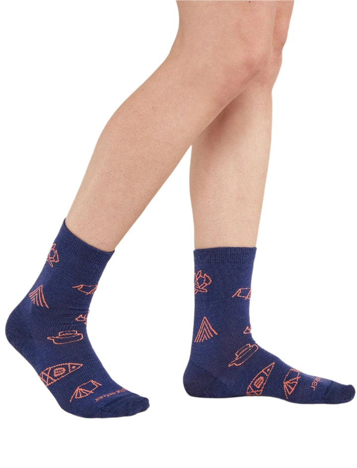 Merino Lifestyle Ultralight Crew Socks Camp Essential - Women's