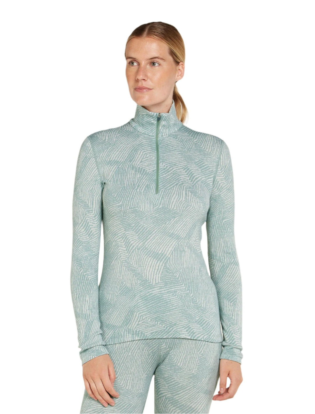 Merino 260 Vertex Long Sleeve Half Zip Thermal Top Frozen Forms - Women's