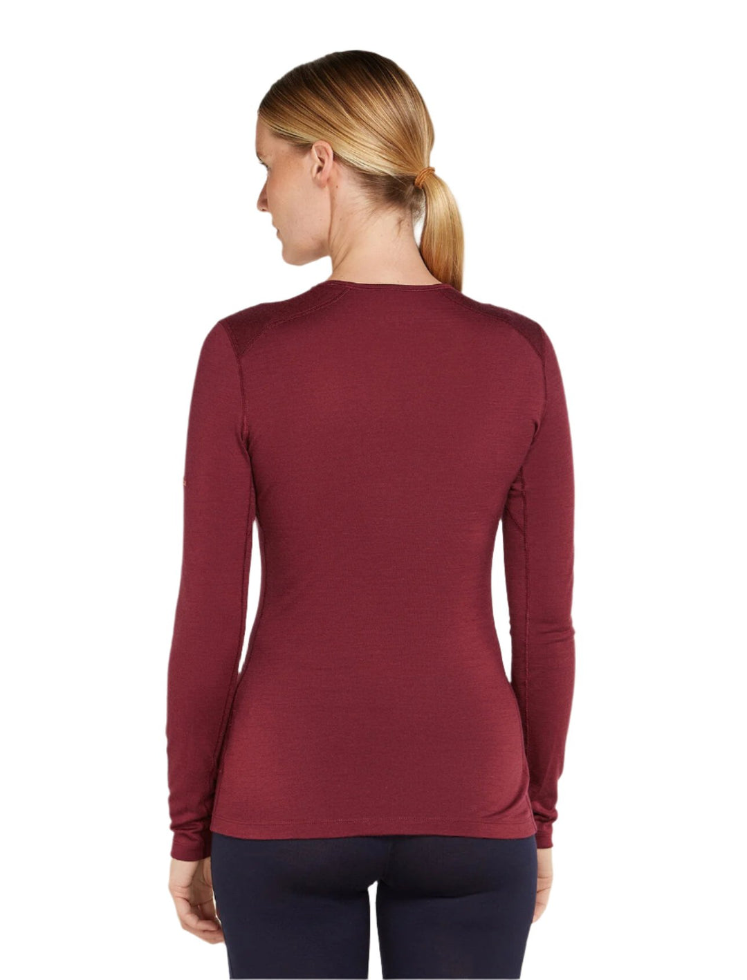 Merino 200 Oasis Long Sleeve Crewe Thermal Top Mountain Pulse - Women's