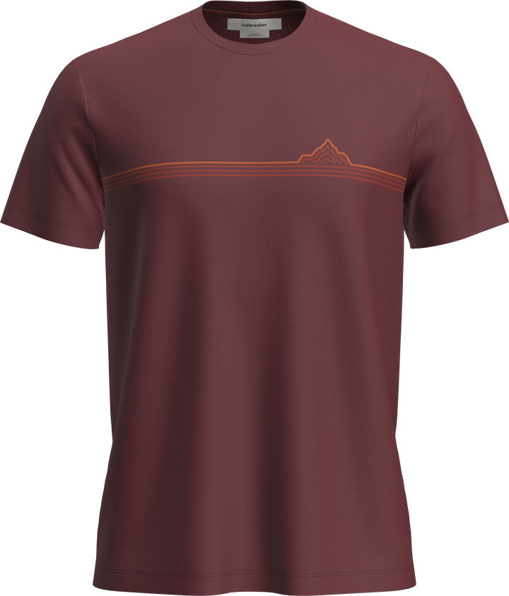 Merino 150 Tech Lite Tee Range Stripes - Short Sleeve - Men's