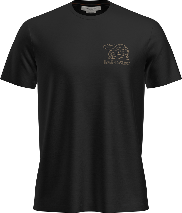 Merino 150 Tech Lite Shirt - Forest Footsteps - Short Sleeve - Men's