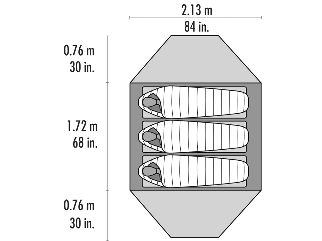 Elixir 3 Tent with Footprint