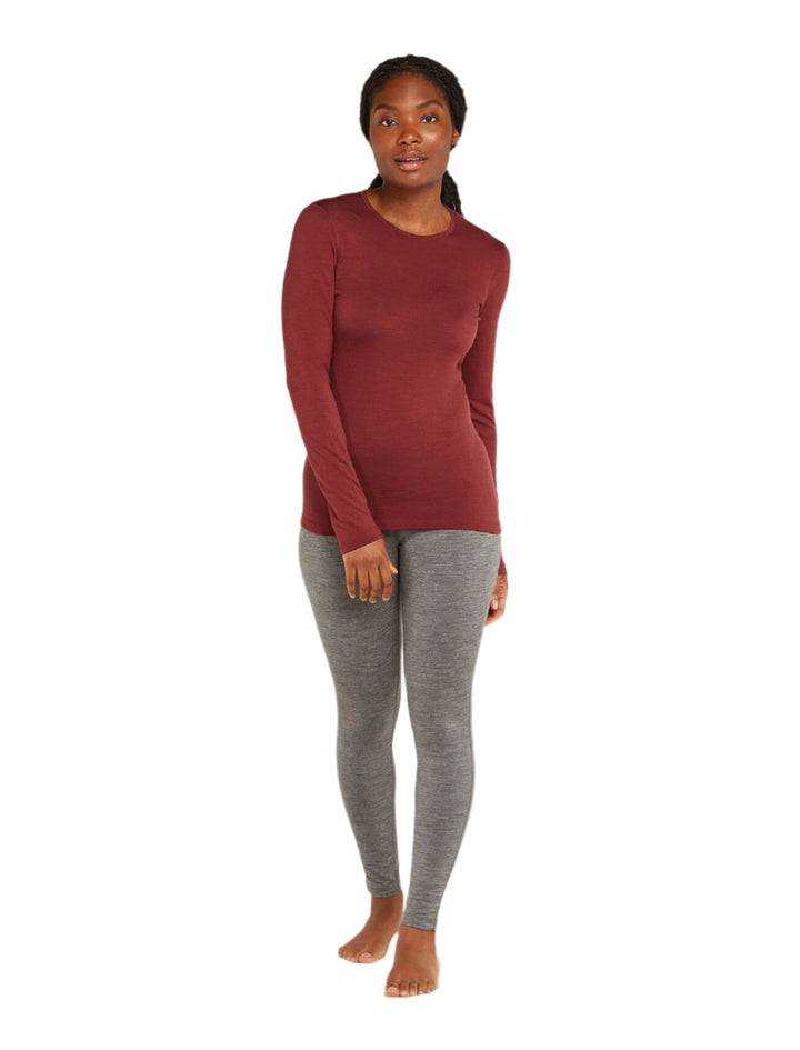 Merino 200 Oasis Long Sleeve Crewe Thermal Top - Women's