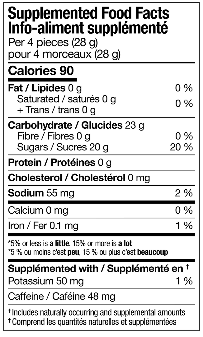 Minis Fruit Energy Chews (250 g / 8.82 oz)