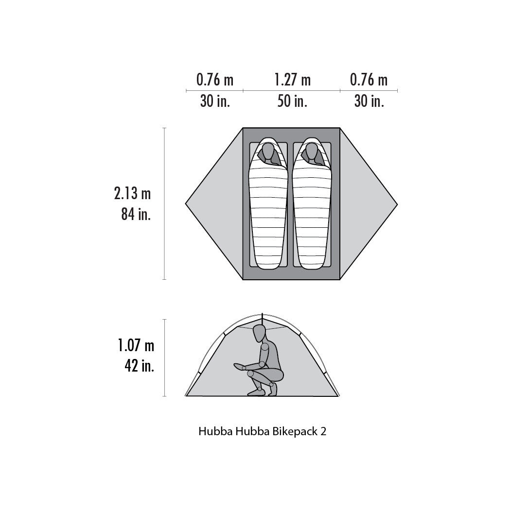 Hubba Hubba™ Bikepack 2-Person Tent