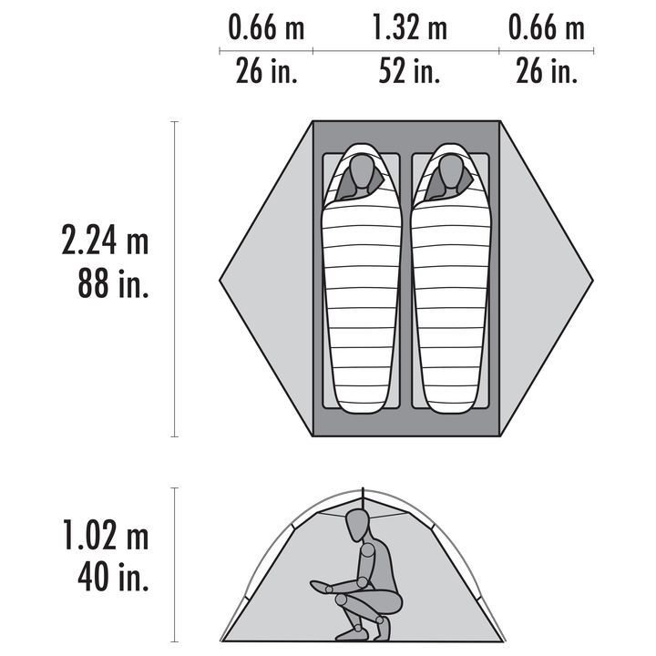 Hubba Hubba LT 2-Person Backpacking Tent