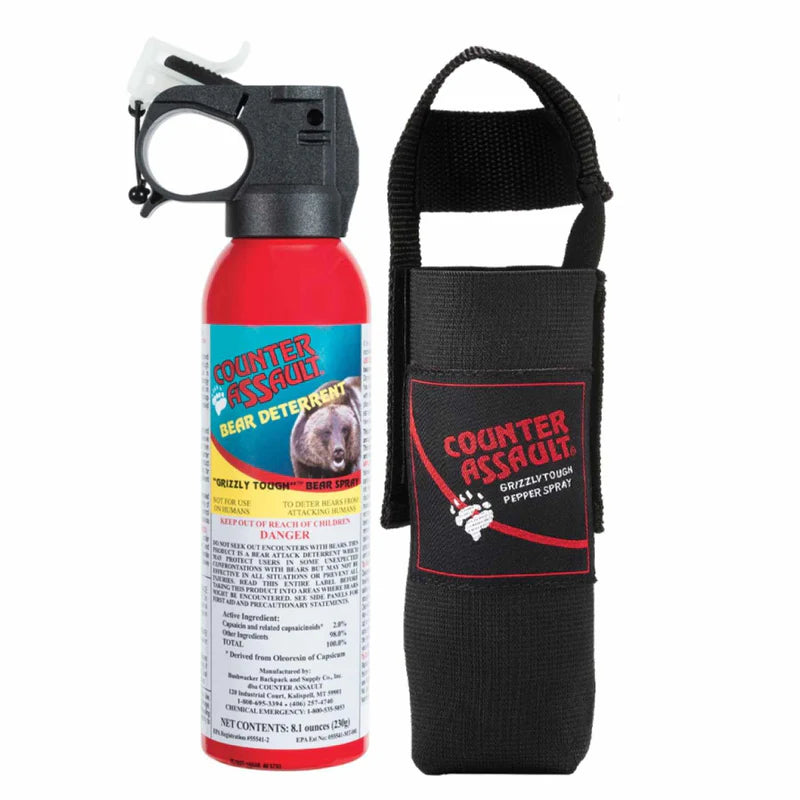 Bear Spray 230g / 8.1 oz - With Holster