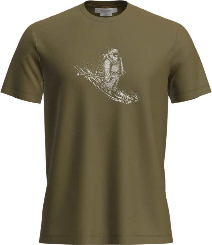 150 Tech Lite Short Sleeve Tee Skiing Yeti - Men's