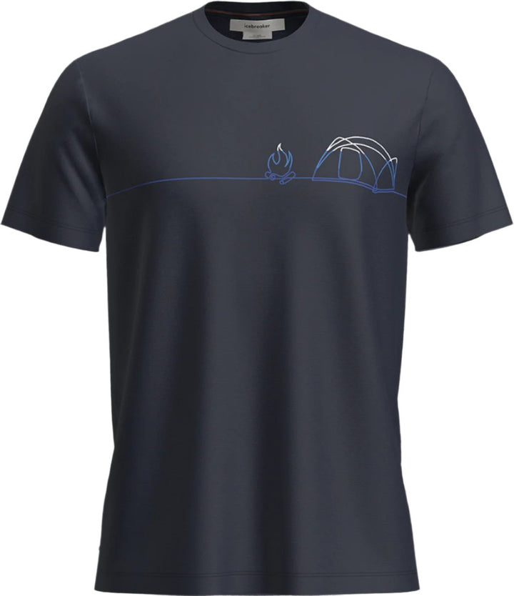 150 Tech Lite Short Sleeve Tee Single Line Camp - Men's