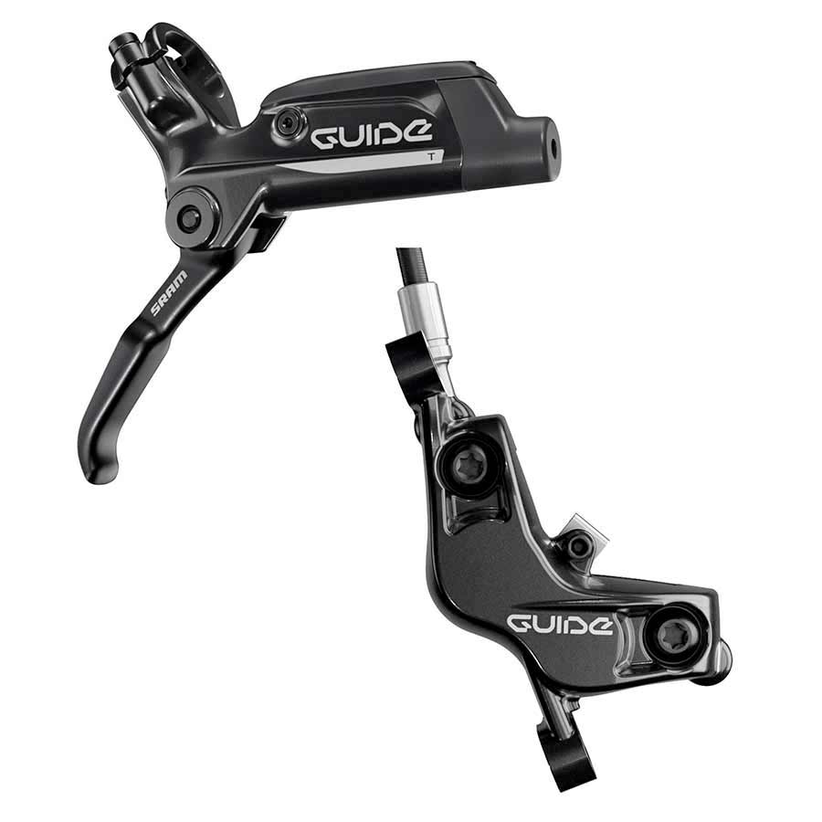 Guide T Post Mount Hydraulic Disc Brake Caliper and Lever
