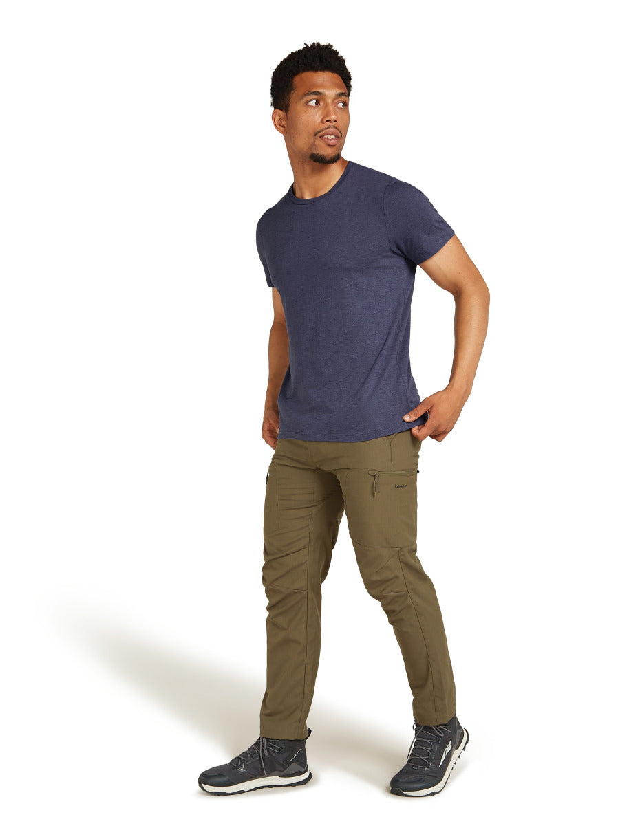 Central Classic Merino Blend Short Sleeve Tee - Men's