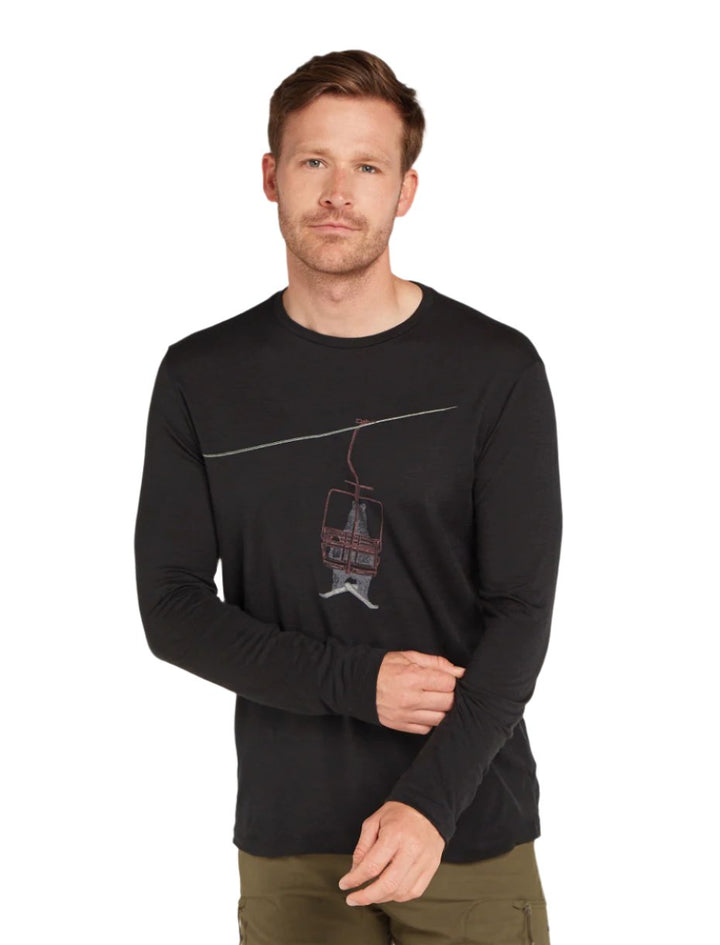 150 Tech Lite Long Sleeve Tee Bear Lift - Men's