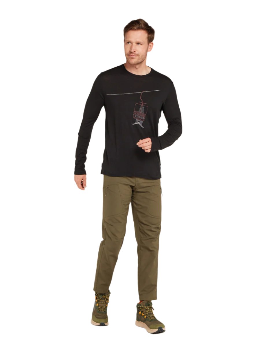 150 Tech Lite Long Sleeve Tee Bear Lift - Men's