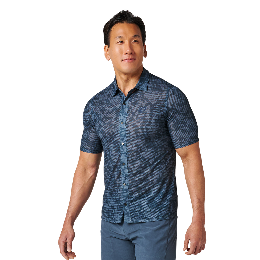 Canyon Tech Snap Jersey - Short Sleeve - Men's