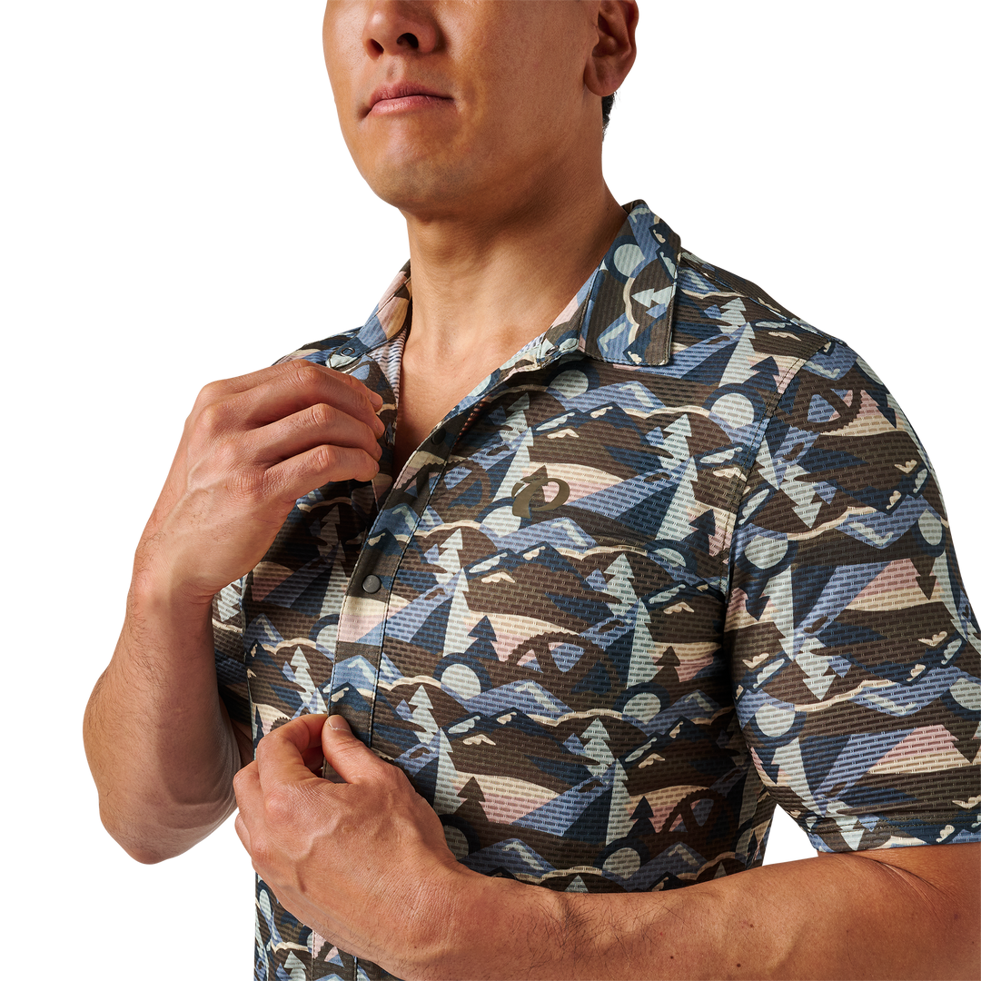 Canyon Tech Snap Jersey - Short Sleeve - Men's