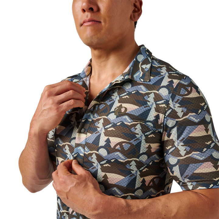 Canyon Tech Snap Jersey - Short Sleeve - Men's