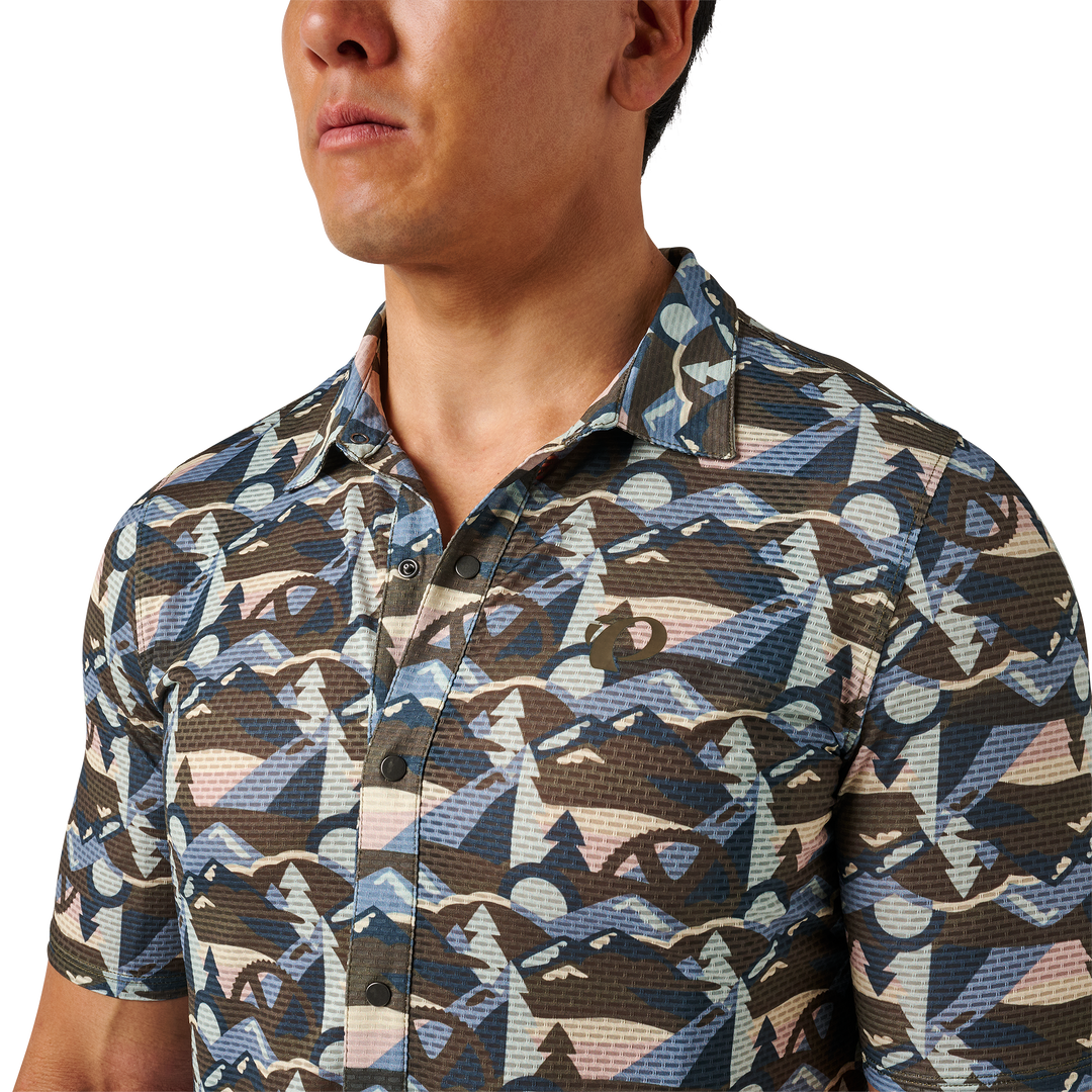 Canyon Tech Snap Jersey - Short Sleeve - Men's