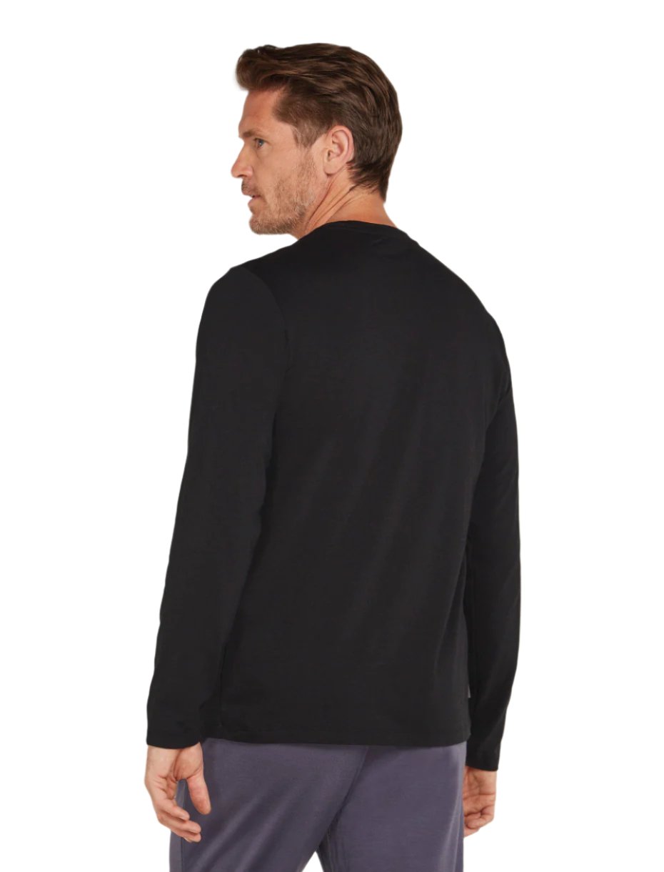 Central Classic Merino Blend Long Sleeve Tee Haute Route - Men's