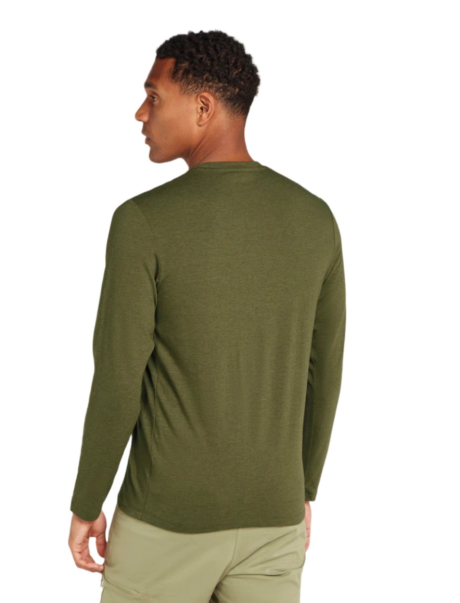 Central Classic Merino Blend Long Sleeve Tee Haute Route - Men's