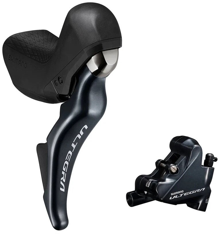 Ultegra ST-R8025/BR-R8070 Flat Mount Hydraulic Disc Brake Caliper and Dual Control Lever