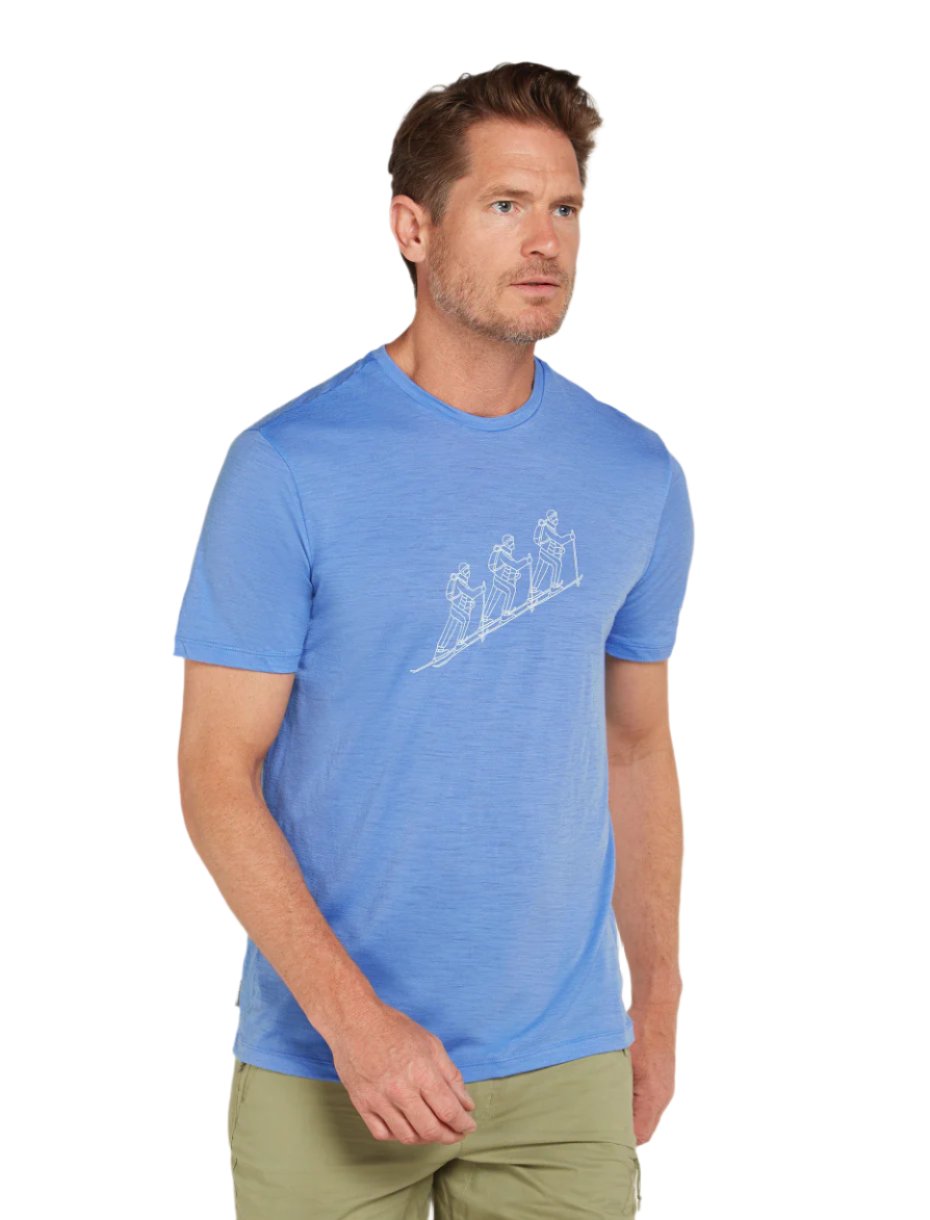 150 Tech Lite Short Sleeve Tee Natural Ski Tour - Men's