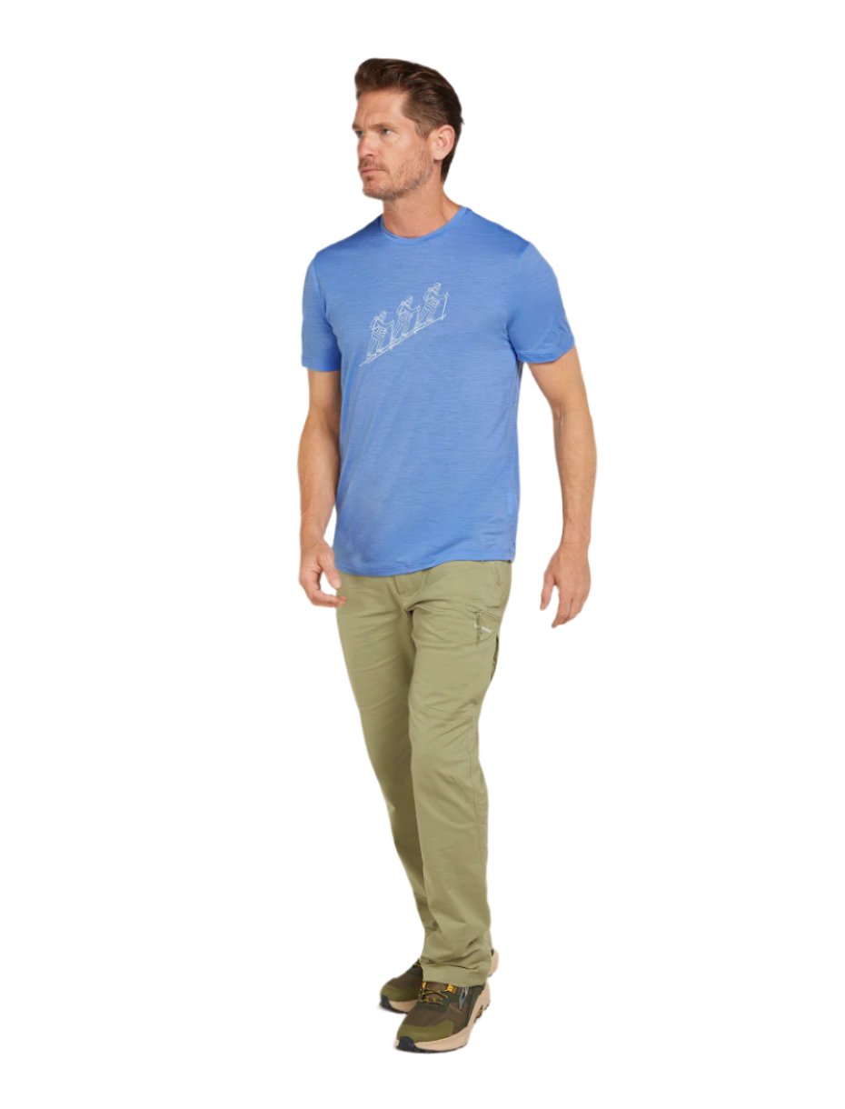 150 Tech Lite Short Sleeve Tee Natural Ski Tour - Men's