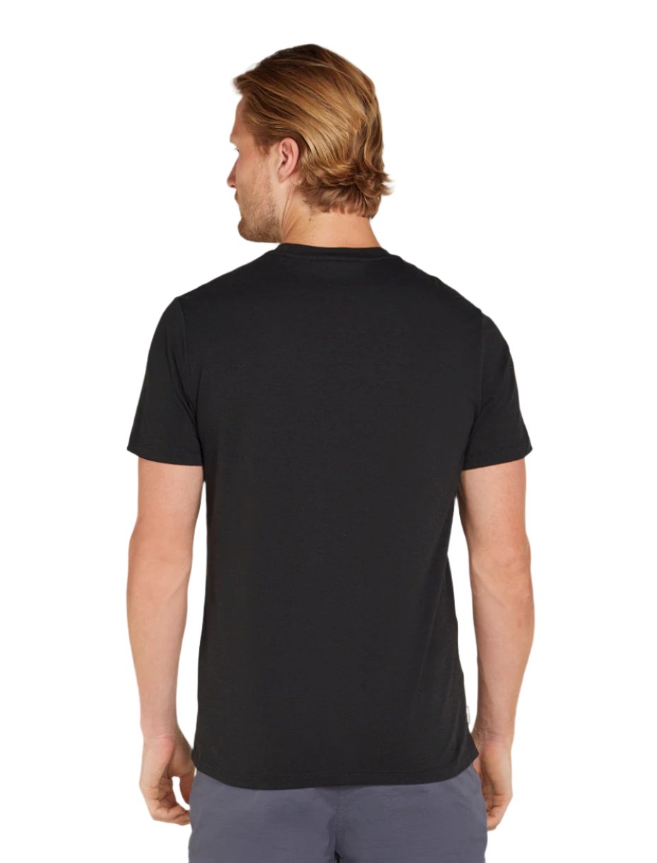 Central Classic Merino Blend Short Sleeve Tee Tech Head - Men's