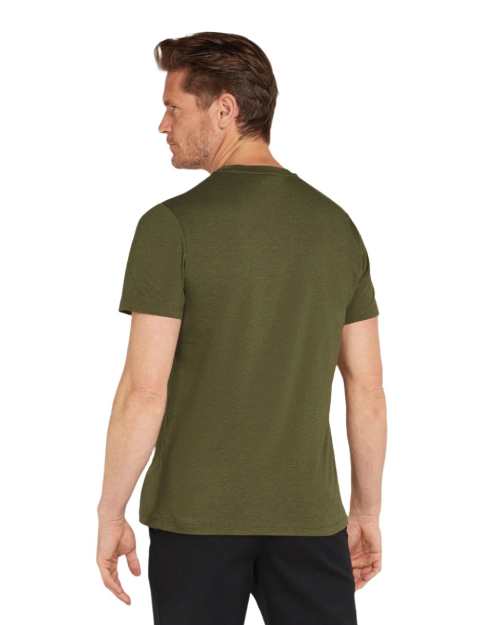 Central Classic Merino Blend Short Sleeve Tee Tech Head - Men's