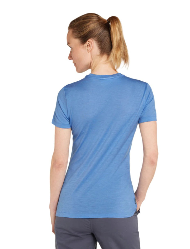 Merino 150 Tech Lite Short Sleeve Tee Camping Lines - Women's