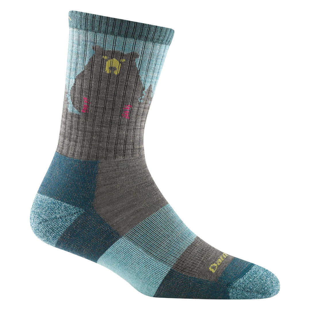 Bear Town Micro Crew Lightweight Hiking Sock - Women's