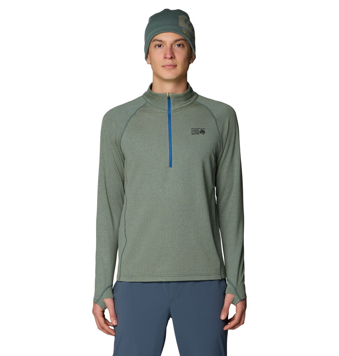 Crater Lake Heavyweight Zip Neck - Long Sleeve - Men's