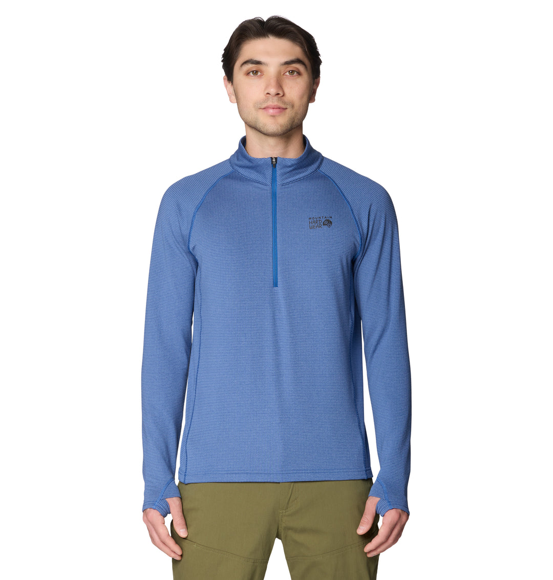 Crater Lake Heavyweight Zip Neck - Long Sleeve - Men's