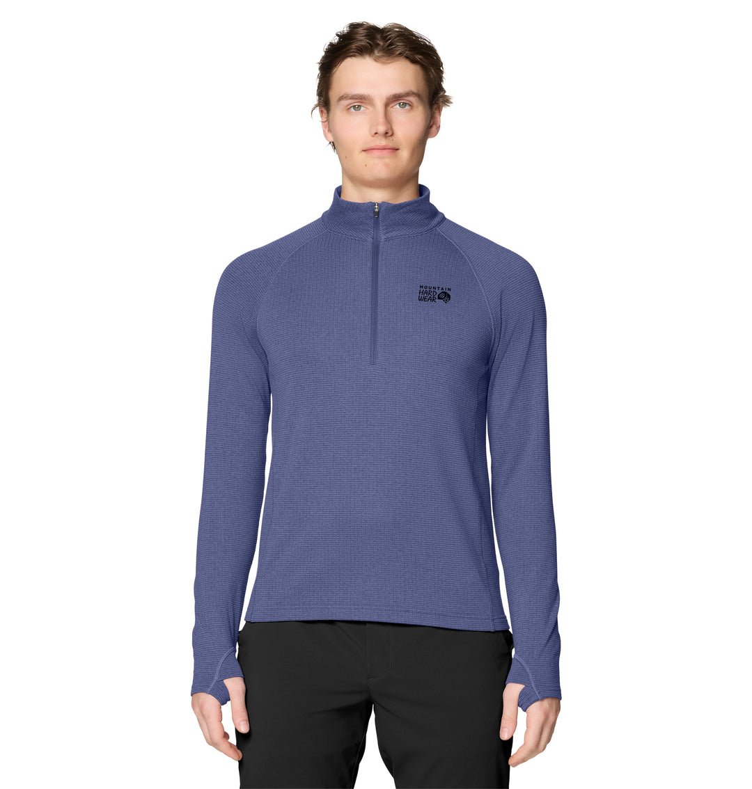 Crater Lake Heavyweight Zip Neck - Long Sleeve - Men's