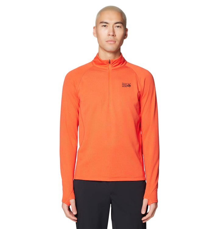 Crater Lake Heavyweight Zip Neck - Long Sleeve - Men's