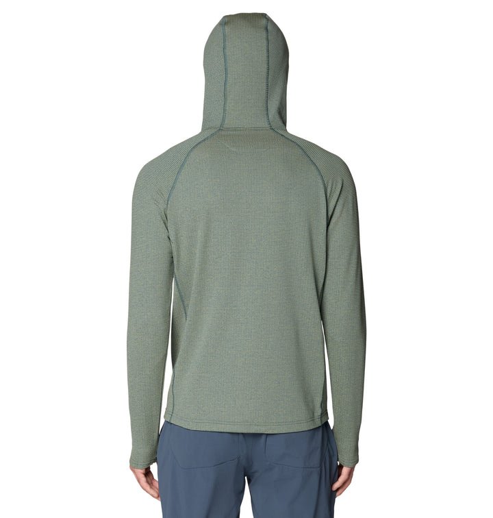 Crater Lake Heavyweight Zip Neck Hooded - Long Sleeve - Men's