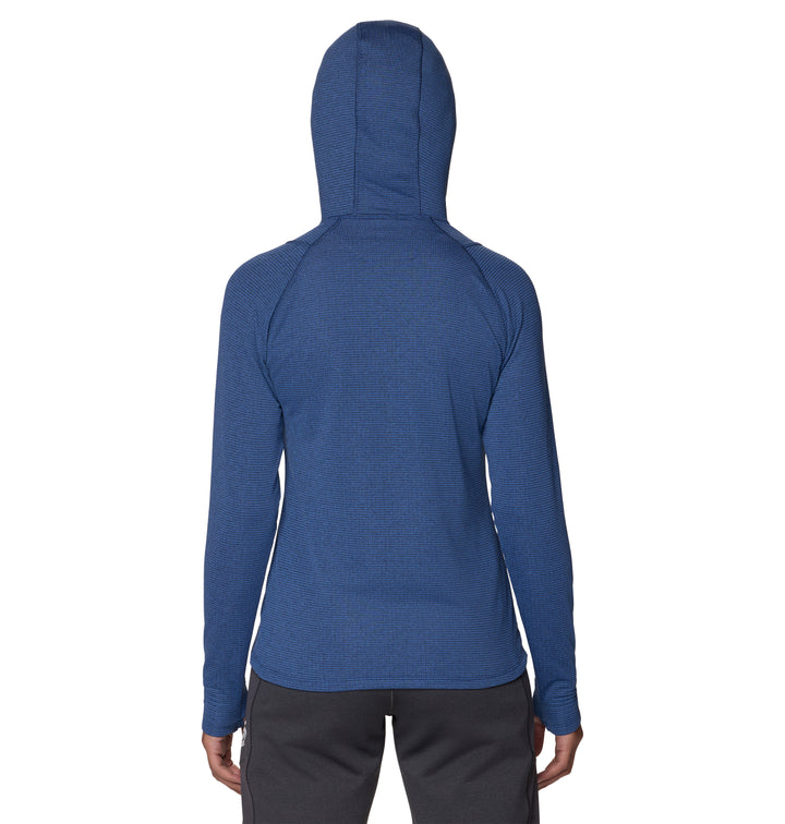 Crater Lake Heavyweight Zip Neck Hooded - Long Sleeve - Women's